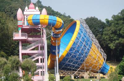 China Best Quality Amusement Fiberglass Water Slide of Aqua Adventure Water Park for sale
