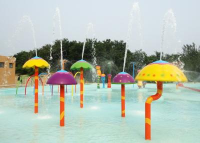 China Spray Mushroom Group Aqua Play, Spray Water Park Equipment Customized for sale