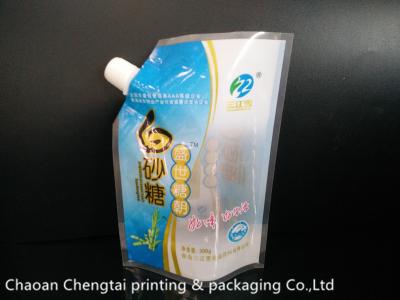 中国 非漏出は角の口/精製された砂糖の包装袋が付いている袋を立てます 販売のため