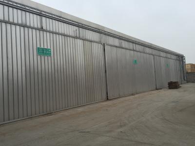 China Intelligent Wood Drying Equipment Lift Sliding Door With 4 Units Fans for sale