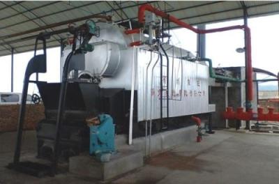 China High Pressure Biomass Wood Boiler 10 T / H 20 ℃ Water Inlet Temperature for sale