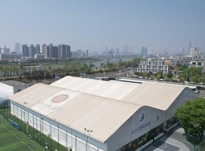 China Customized Sport Tent with PVC Roof Material and 3 Windows for sale