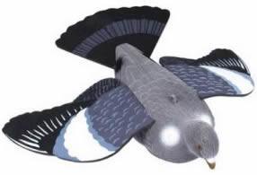 China Flying Pigeon Decoys With Removable Wings And Tail, PE, ABS Realistic Pigeon Decoys for sale