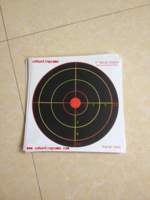 China Heavy Card Reactive Splatter Shooting Targets, Multi Colour for sale