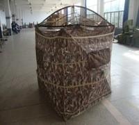 China camouflage shelter hunting tent and Ground Blinds , Fibre Glass frame for sale