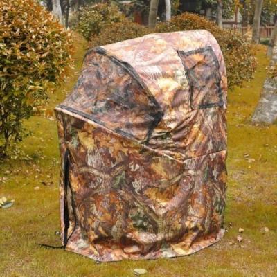 China Pro Hunting Chair One Man Ground Blinds Real Tree Camo Tent for Deer Turkey , Duck for sale