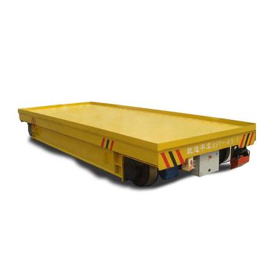 China High Performance good quality 20 ton electric steerable transfer cart en venta