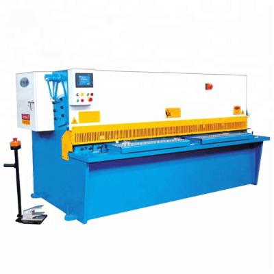 China QC12Y Metal Shearing Machine / CNC Metal Plate Hydraulic Cutting Machinery for sale
