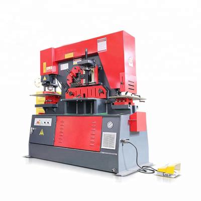 China Q35Y-25 High Efficiency Metal Iron Worker Hydraulic Ironworkers With Double Cylinder for sale