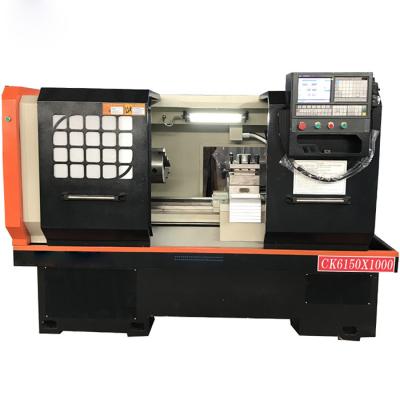 China Flat Bed CNC Lathe Machine with Swing diameter 500mm and Length 1000mm for sale