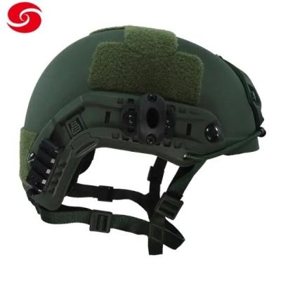 Chine Casque ballistique vert nous casque à l'épreuve des balles militaire d'armée de casque de Nij 3A/casque rapide à vendre