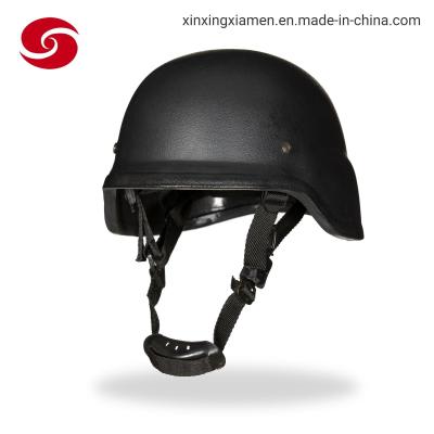 China                                  Aramid PE Self Protective Equipment Military Pagst Black Bulletproof Helmet              for sale