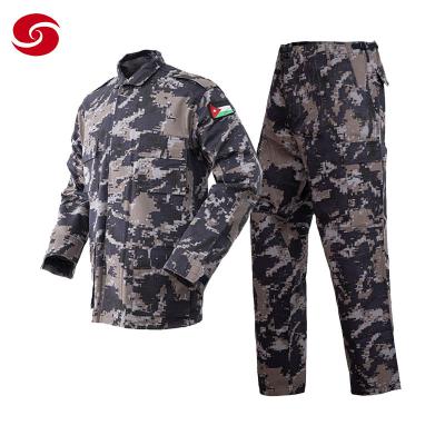 China Jordan Army Land Force Military Police Uniform Digital Camouflage Uniforms for sale