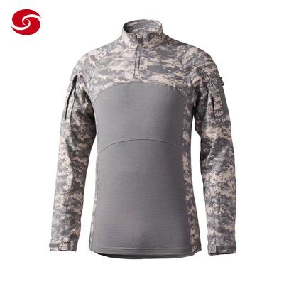 China Camouflage Military Police Uniform Ripstop Frog Combat Suit Acu Military Uniform for sale