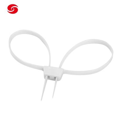 China China Xinxing Double Lock Police Disposable Plastic Handcuff for sale