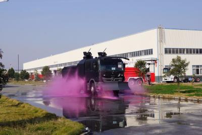 China                                  14000L 6X4 Model Turbojet Anti-Riot Water Cannon Vehicle/ 6X6 Model Mercedes-Benz Complete Self-Protection System Customized Turbo Jet Anti-Riot Water Truck              à venda