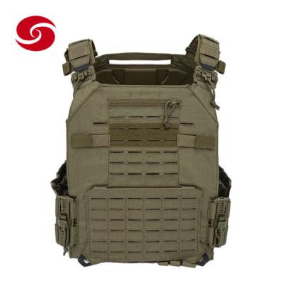China Laser Cut Security Military Plate Carrier Army Tactical Body Armor Vest for sale