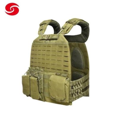 Chine                                  Multifunctional Pouches Laser Cut Army Green Military Tactical Gear Molle Vest              à vendre