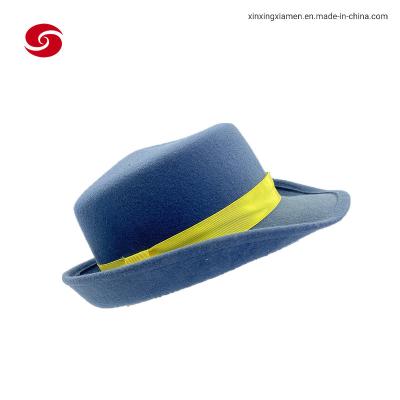 China 100% Wool Female Ladies Office Round Police Sergeant Hat 54cm To 60cm for sale