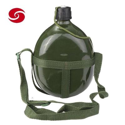 China Green Water Kettle Us Style military outdoor equipment Aluminum Army for sale