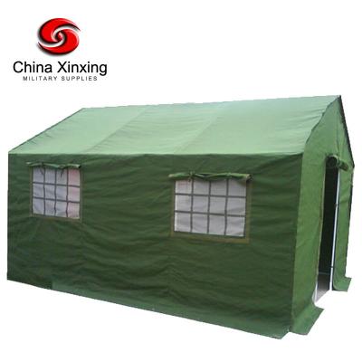 China Relief Tent Polyester Canvas Waterproof 10 Man Military Tent for Outdoor for sale