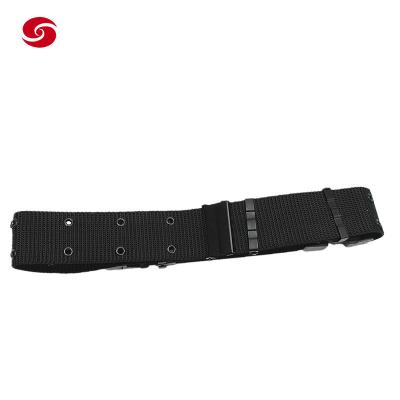 China Army Duty Fabric Webbing Quick Release Buckle Military Combat Belt 5.5cmx130cm for sale
