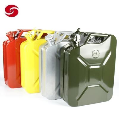China Aluminum Jerrycan Army Military Gasoline Fuel Tank Petrol for sale