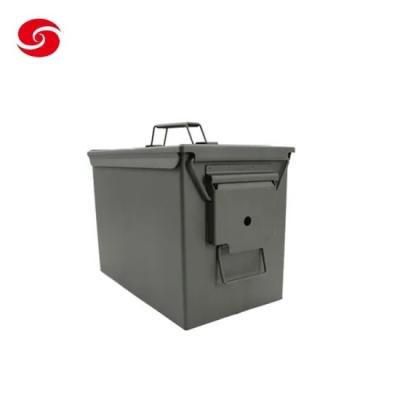 China                                  Green Army Standard M2a1 Gd1002 Metal Ammo Can Metal/ Bullet Storage Tool Can/Aipu Wholesale Waterproof Military Metal Ammo Can              for sale