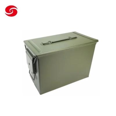 China                                  Green Army Standard M2a1 Gd1002 Metal Ammo Can/ Metal Bullet Storage Tool Box/Aipu Wholesale Waterproof Military Metal Ammo Can              à venda