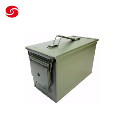 China                                  Green Army Standard M2a1 Gd1002 Metal Ammo Can/ Wholesale Waterproof Military Aluminum Bullet Storage Tool Box              for sale