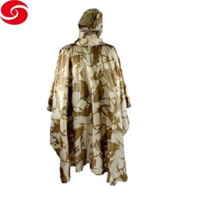 China Nylon Polyester Camouflage Raincoat Military Outdoor Gear Waterproof for sale
