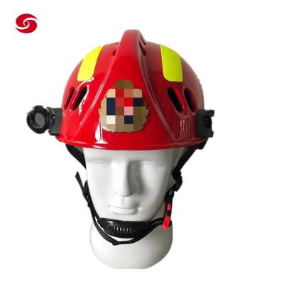 China Fire Fighting Maritime Police Outdoor Rescue Equipment Fireman Rescue Helmet for sale