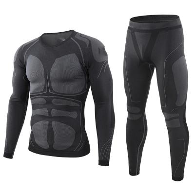 China Classic Military Tactical Shirt Set Solid Color Thermal Underwear Suit for sale