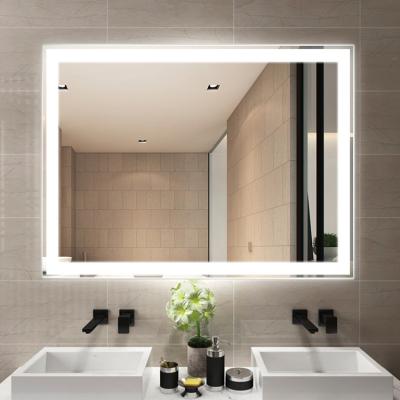 China 1650lm Dimmable Backlit Bathroom Mirror 22W 700mm Touch Sensor for sale