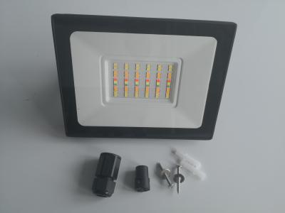 China RGBW WIFI Controlled Outdoor Flood Lights Aluminum Diecast Tuya Floodlight for sale