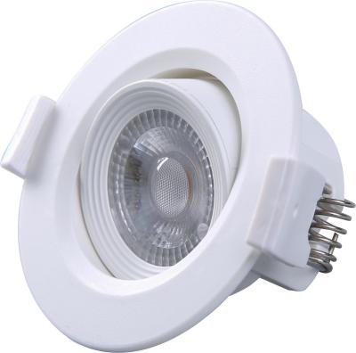 China 75mm PBT Indoor LED Spot Light Hotels 3W Recessed LED Downlight for sale