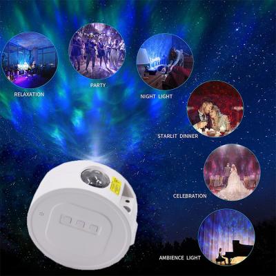 China Rechargeable ABS LED Disco Party Light 7.5W Starry Sky Projector Night Light for sale