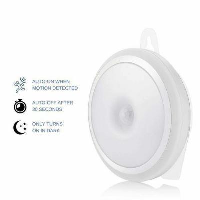 China White USB Rechargeable Night Light for sale