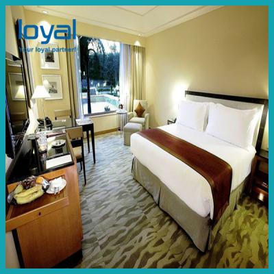 China Five Star Modern Queen Luxury Hotel Bedroom Furniture Fashion Style High Grade for sale