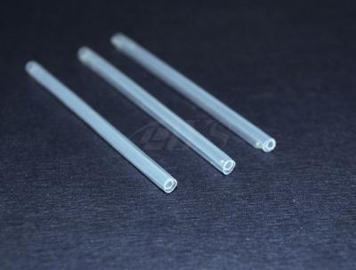China Clear Single Fiber Optic Splice Sleeves Heat Shrinkable Sleeves For Cables for sale