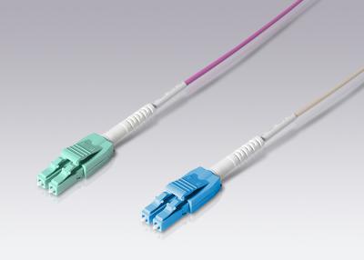 China Fiber Optic Patch Cord Duplex LC Uniboot LSZH Jacket With ISO9001 Certifaction for sale