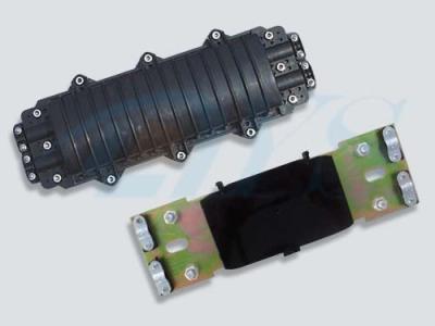 China Corazones horizontales del cierre 48 del empalme de la fibra óptica para la cinta y las fibras no- de la cinta en venta