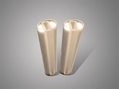 China Double Ceramic Splice 4 / 6 Core Fiber Optic Splice Sleeve for sale
