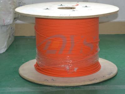 Chine 62.5 / câble optique de la fibre 125um, retard s'enflammant optique plat duplex de corde de correction de fibre à vendre