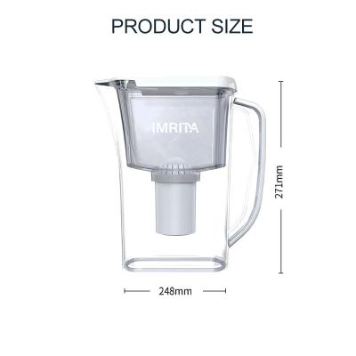 China Chlorine Removal Alkaline Water Filter Pitcher Multiscene Practical for sale