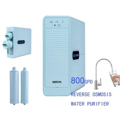 Κίνα 800GPD σύστημα φίλτρου ροής για υγιές και καθαρό νερό προς πώληση