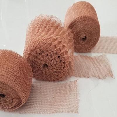 China Abertura de cobre modificada para requisitos particulares de Mesh Knitting el 15m del roedor para las barras en venta