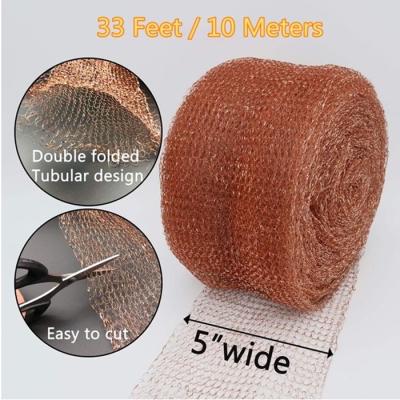 China 0.12mm-2.5mm Pure Copper Mesh For Weep Holes / Pest Control for sale