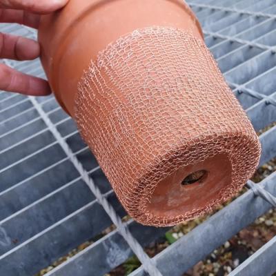 China 0.17mm Red Copper Blocker Pest Stopper Low Temperature Resistant for sale