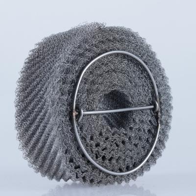 Chine Fil tricoté durable Mesh Flattened And Ginning de l'acier inoxydable 316L à vendre